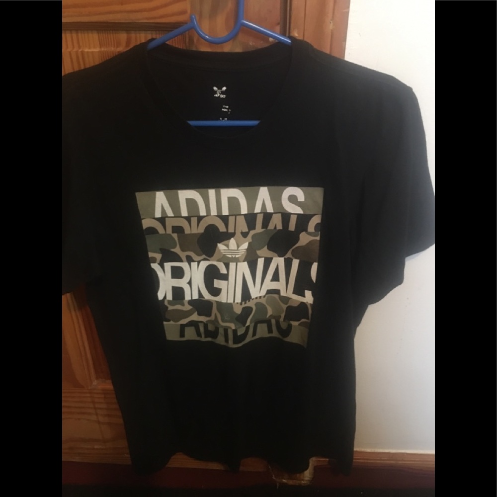 Adidas camouflage shirt